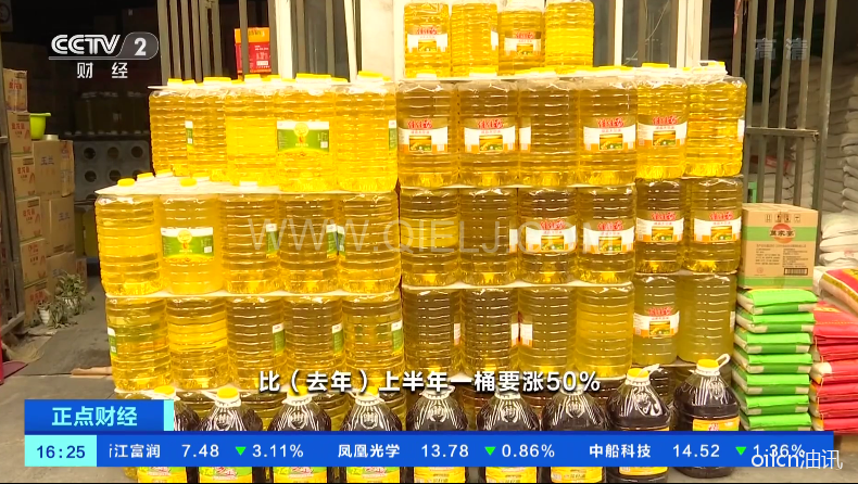 油漲價漲幅不小啊 食用植物油消費量已經(jīng)遠(yuǎn)高于去年同期(圖3) 油漲價漲幅不小啊 食用植物油消費量已經(jīng)遠(yuǎn)高于去年同期(圖3)