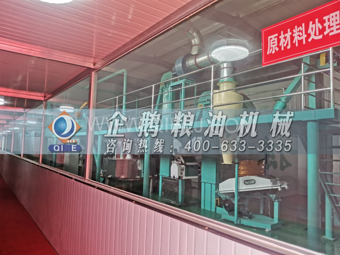 企鵝機(jī)械提供全套花生油提取設(shè)備，服務(wù)周到獲稱(chēng)贊(圖3)